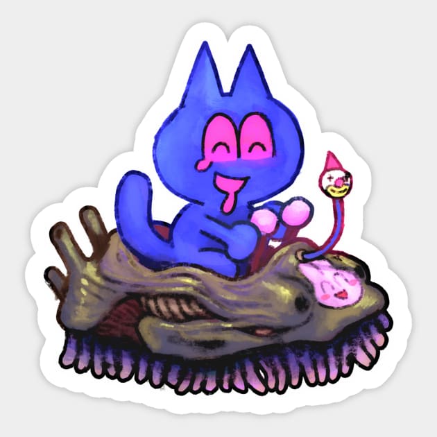 broom broom Sticker by Plastiboo